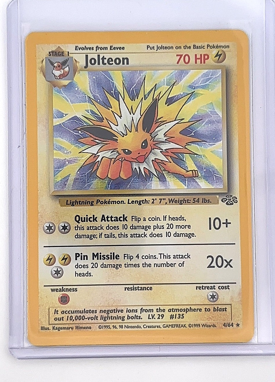Jolteon (4) #04/64 — front