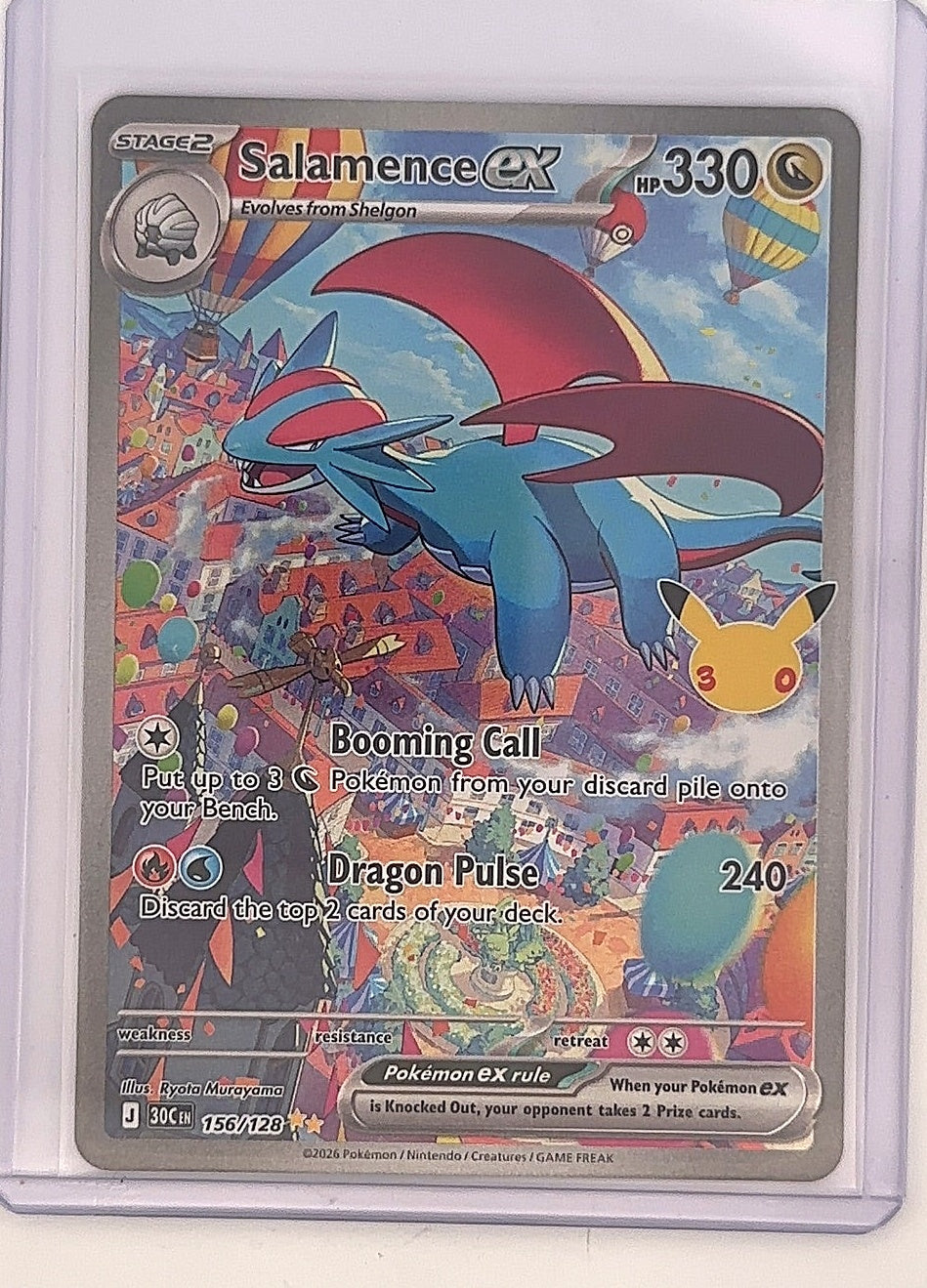 Salamence ex - 156/128 #156/128 — front