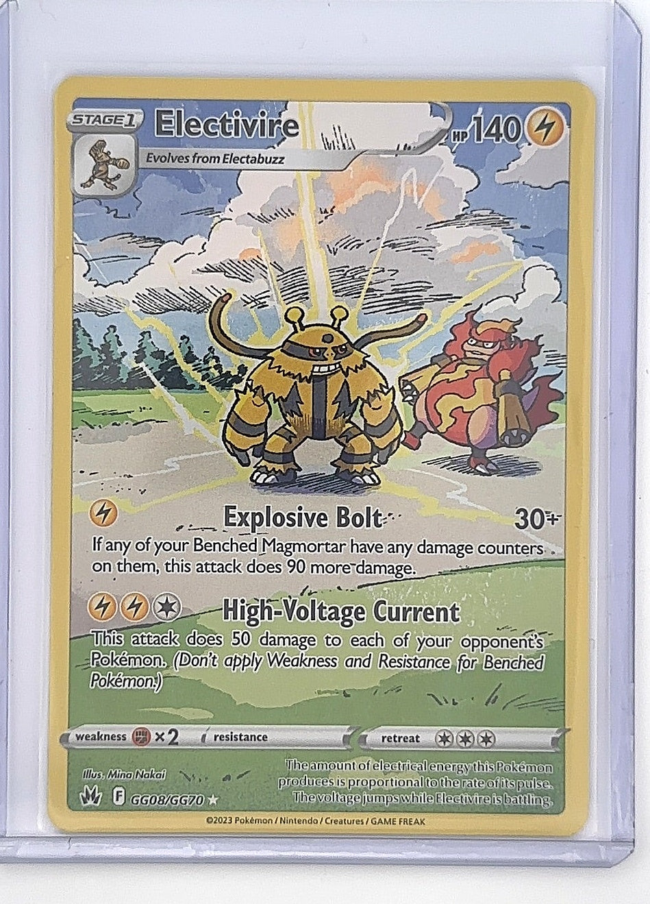 Electivire #GG08/GG70 — front