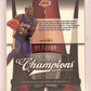 2010 Certified Champions Kobe Bryant #1 /100 — back
