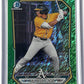 2026 Bowman Chrome Prospect Shotaro Morii [Green Shimmer Refractor] #BCP-48 — front