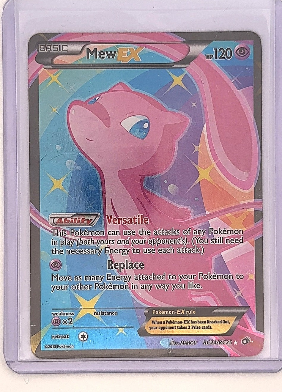 Mew EX (Full Art) #RC24/RC25 — front