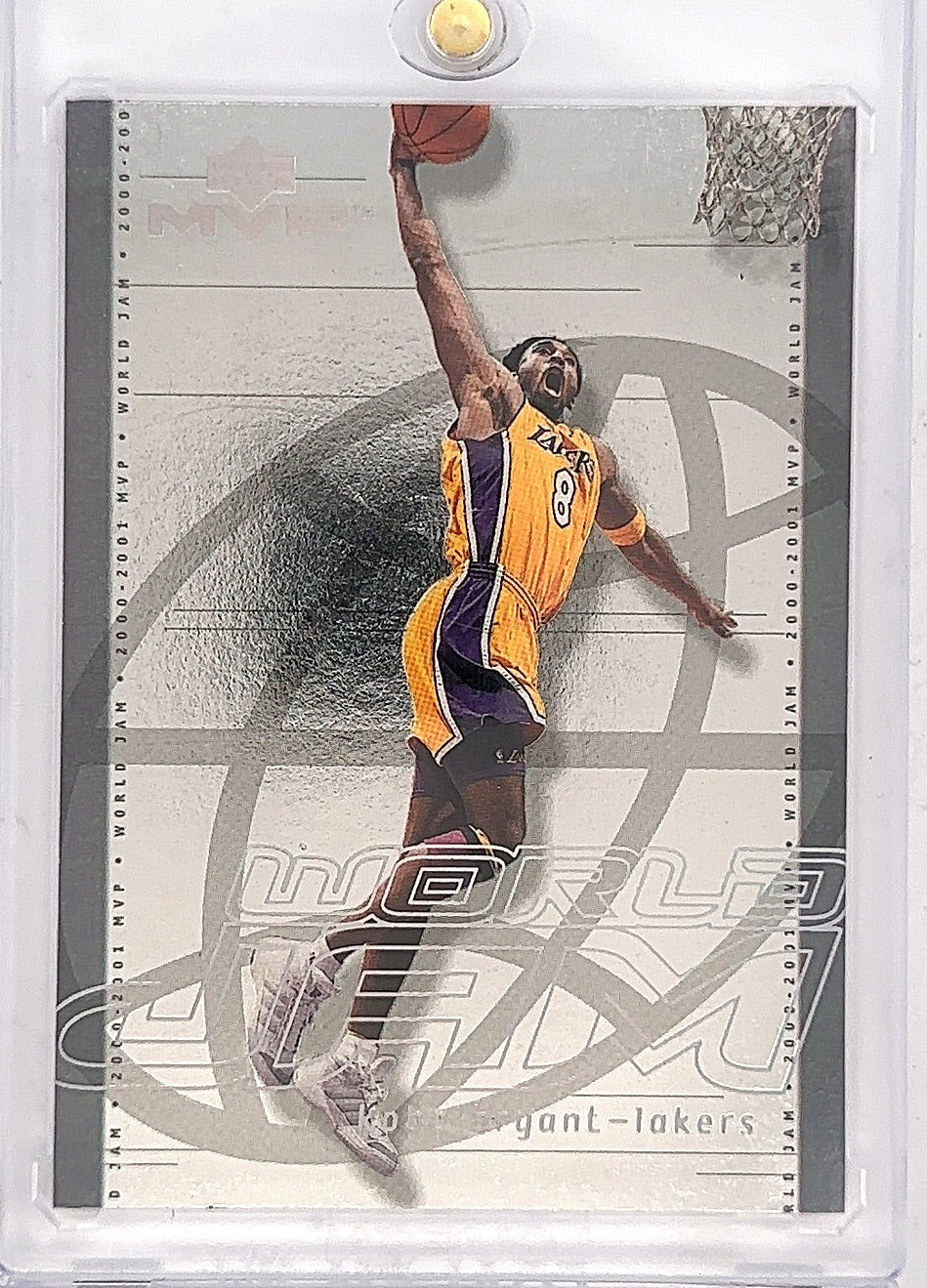 2000 Upper Deck MVP World Jam Kobe Bryant #WJ1 — front
