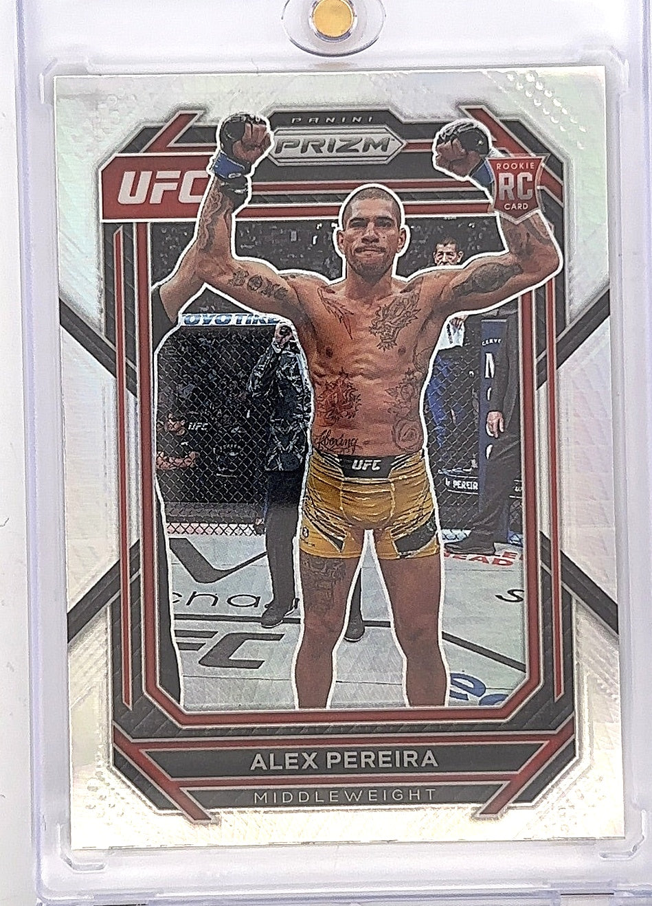 Alex Pereira Rc Silver — front
