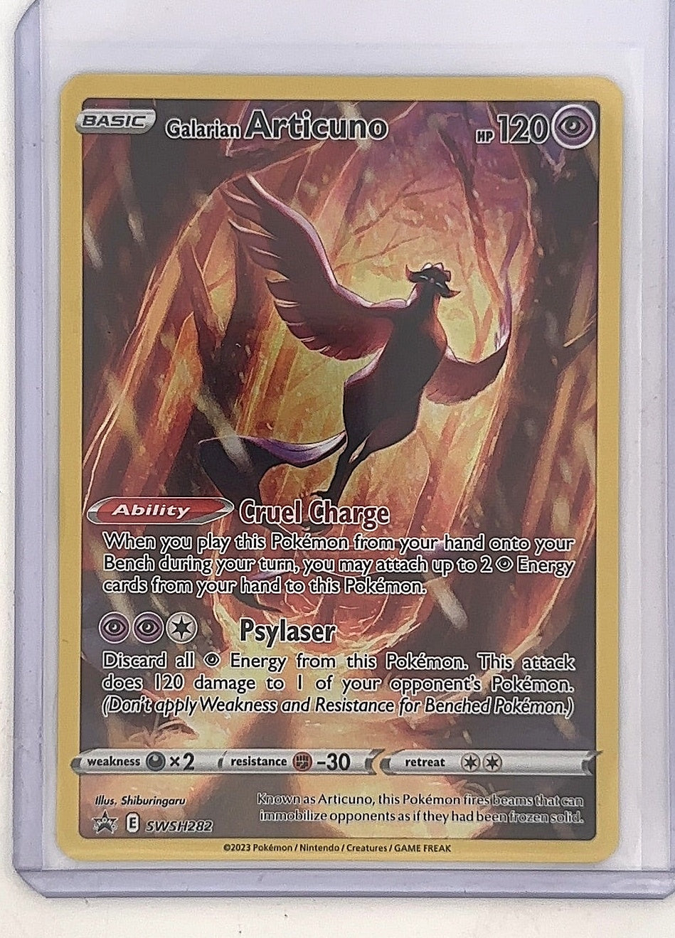 Galarian Articuno - SWSH282 #SWSH282 — front