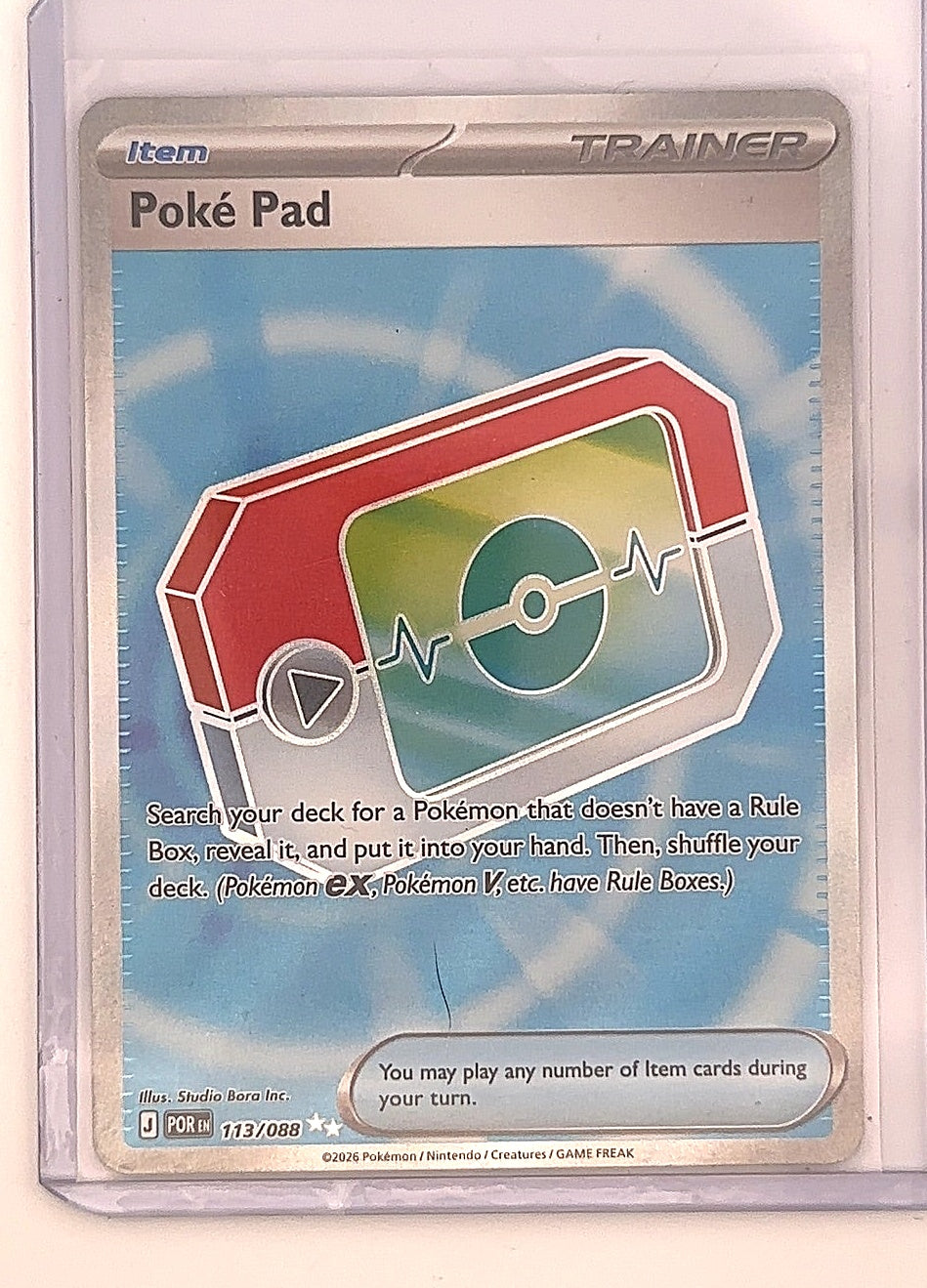 Poke Pad - 113/088 #113/088 — front