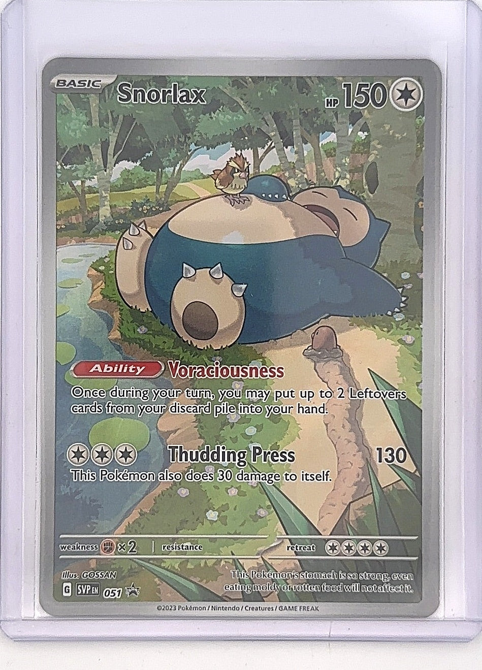 Snorlax - 051 #051 — front