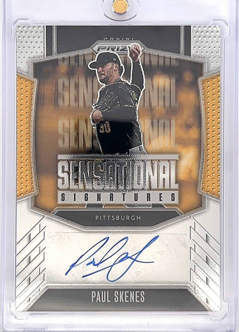 2026 Panini Prizm Sensational Signatures Paul Skenes #SS-PS — front