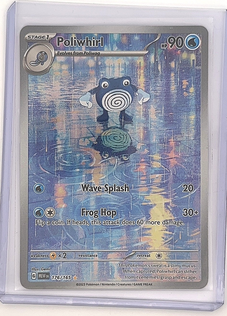 Poliwhirl - 176/165 #176/165 — front