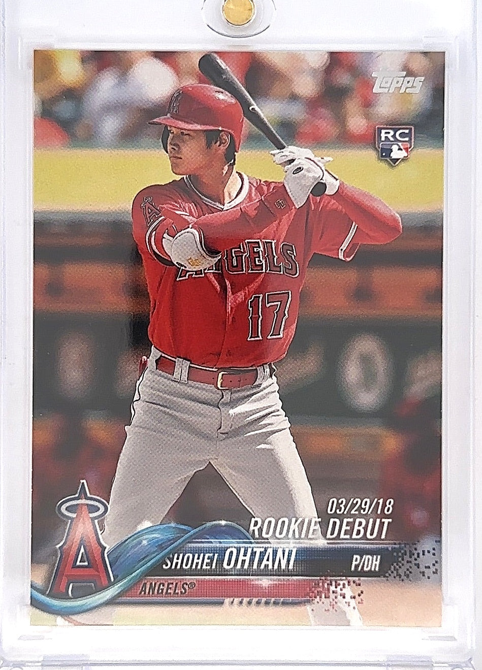 2018 Topps Update Shohei Ohtani #US285 — front