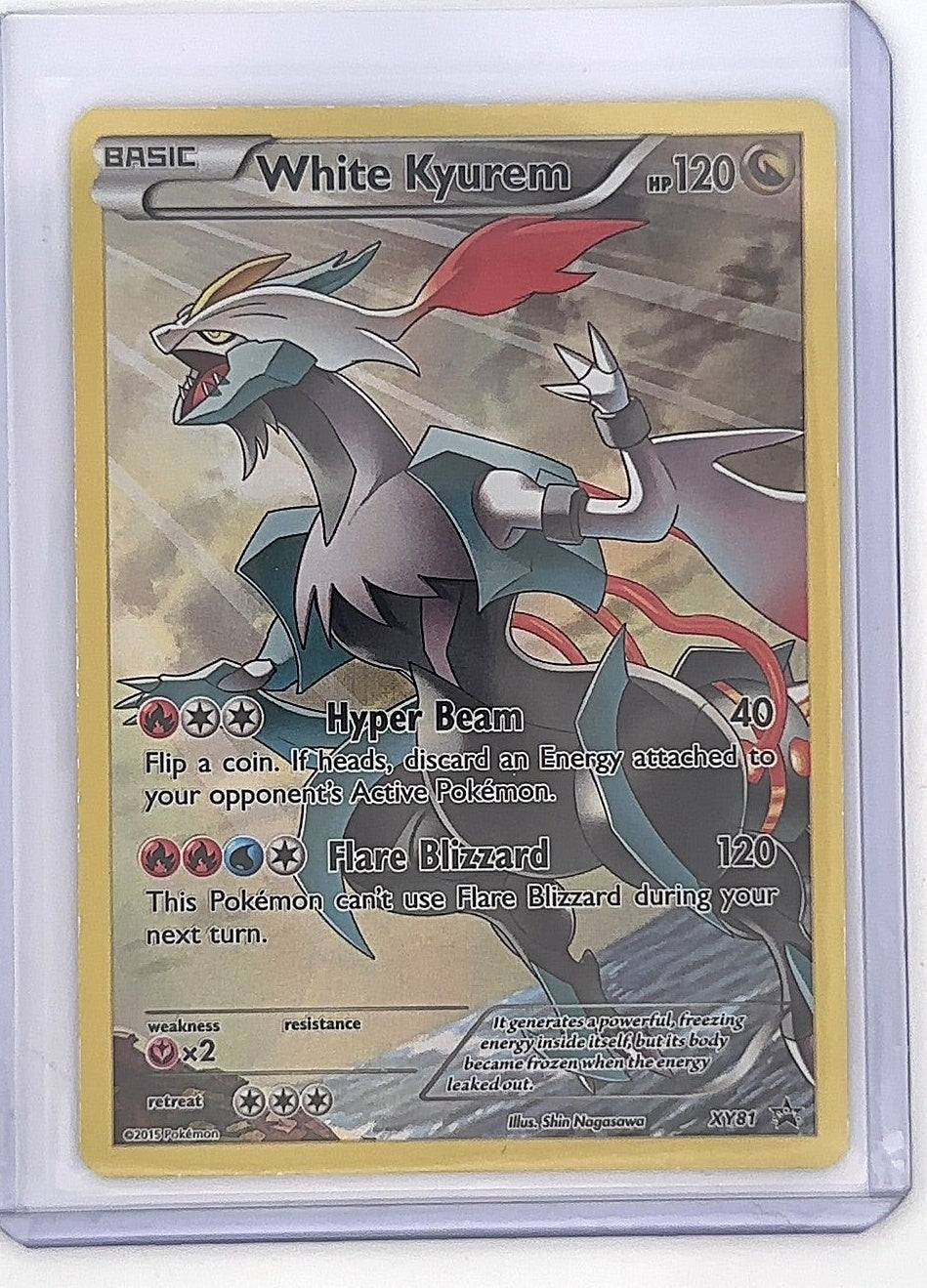 White Kyurem (Full Art Promo) #XY81 — front