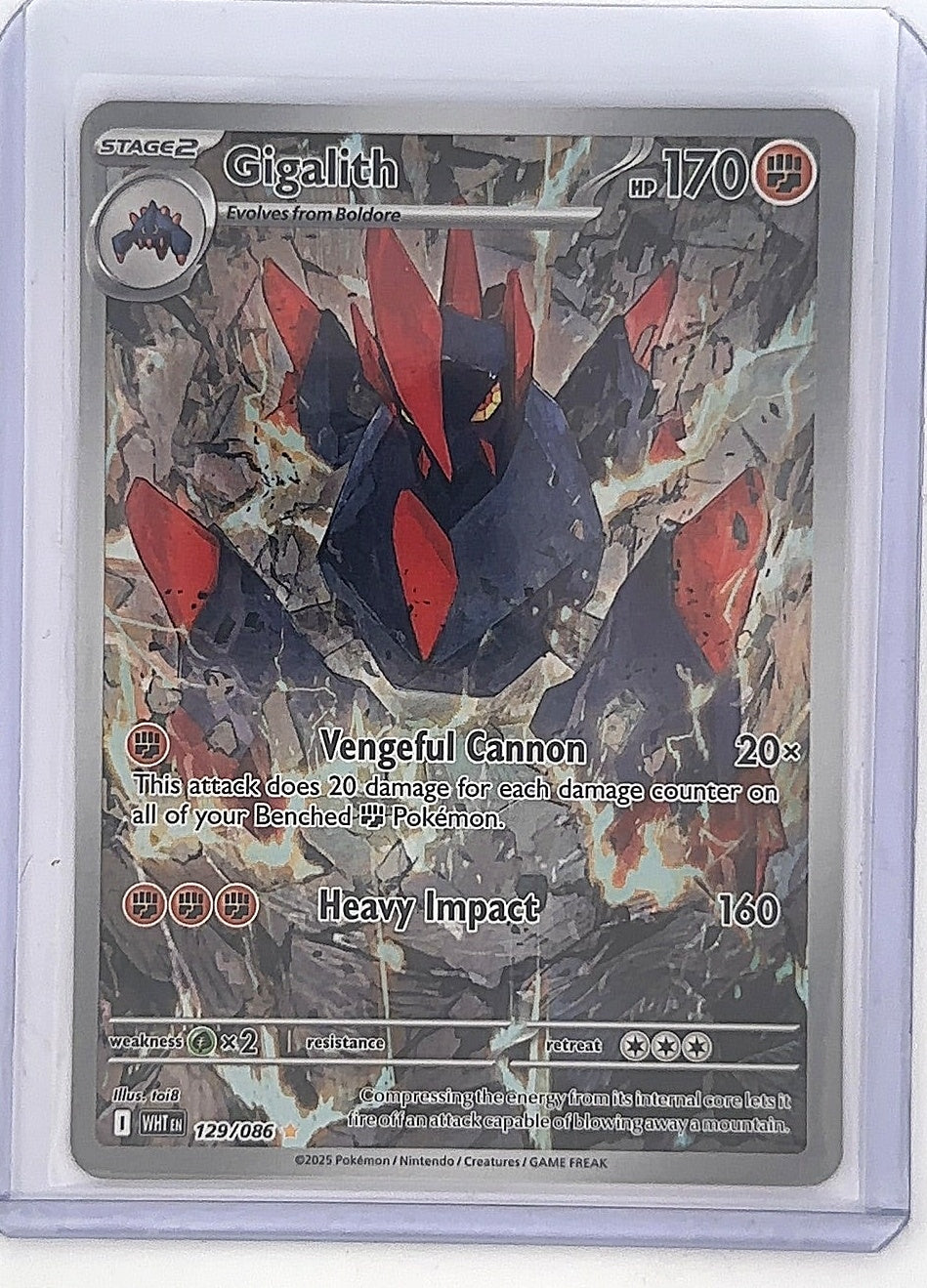 Gigalith - 129/086 #129/086 — front
