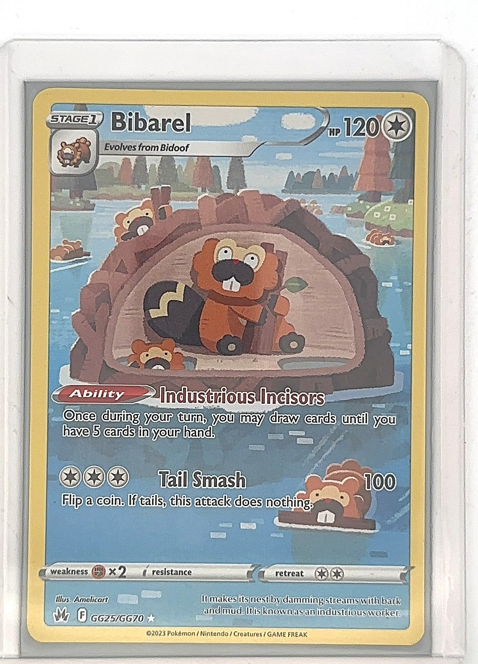 Bibarel #GG25/GG70 — front