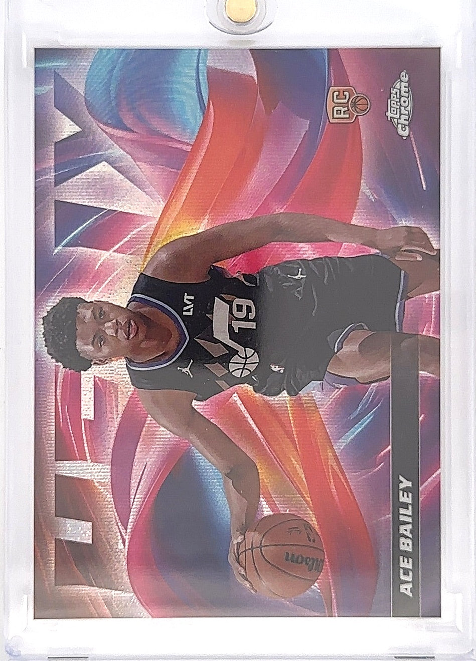 2025 Topps Chrome Helix Ace Bailey #H-15 — front