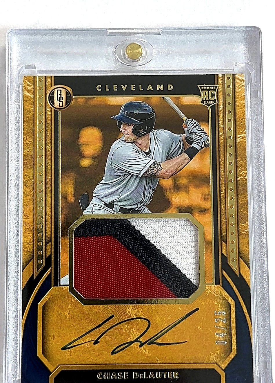 Chase DeLauter Gold Standard RPA /25 — front