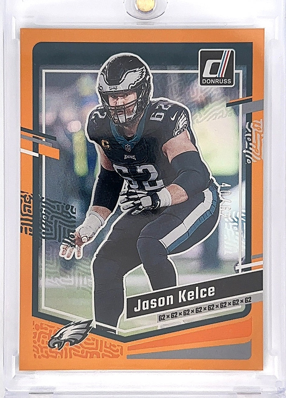 2023 Panini Donruss Jason Kelce /62 [Jersey Number] #245 — front