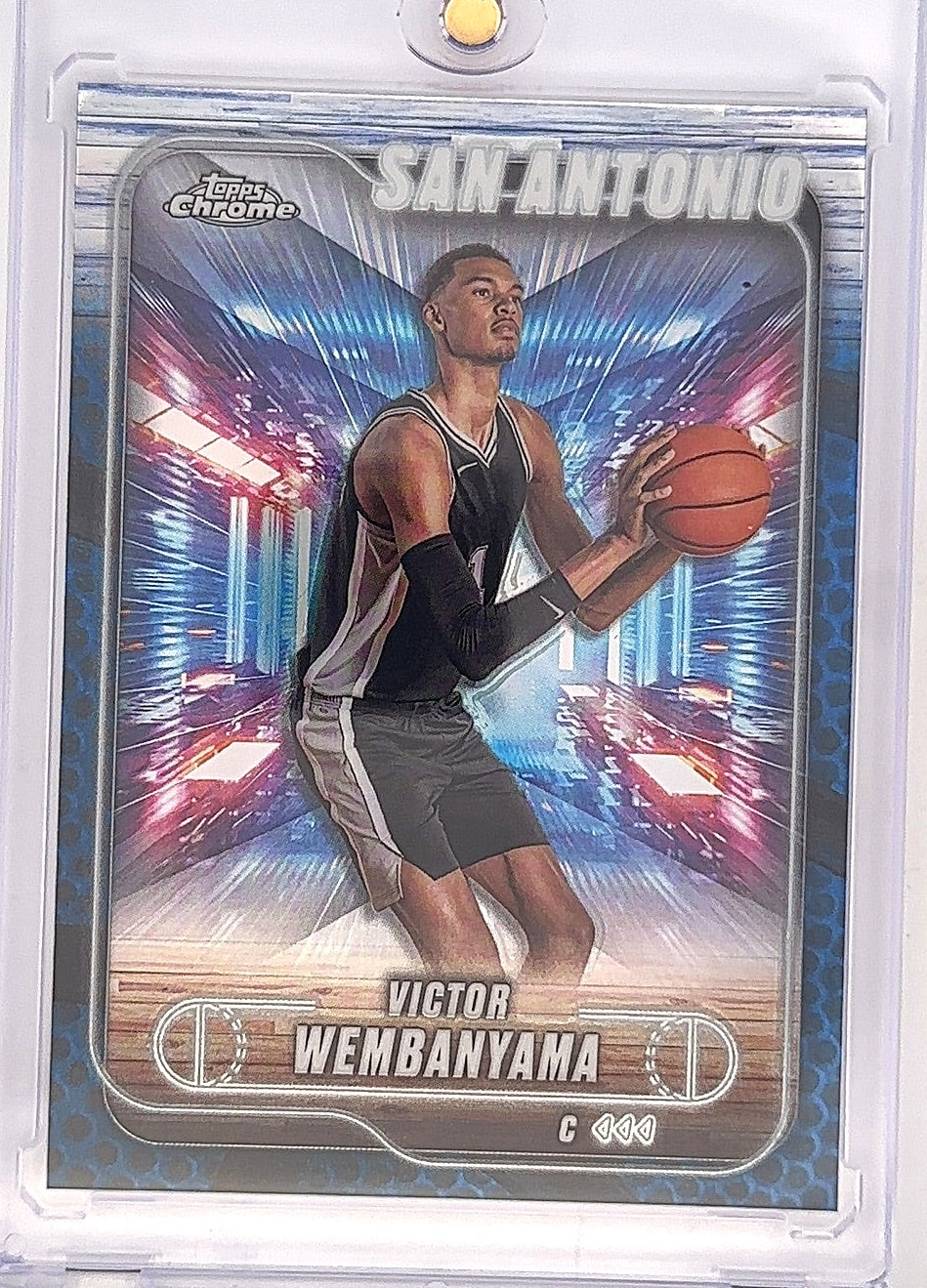 2024 Topps Chrome Victor Wembanyama [Refractor] #193 — front