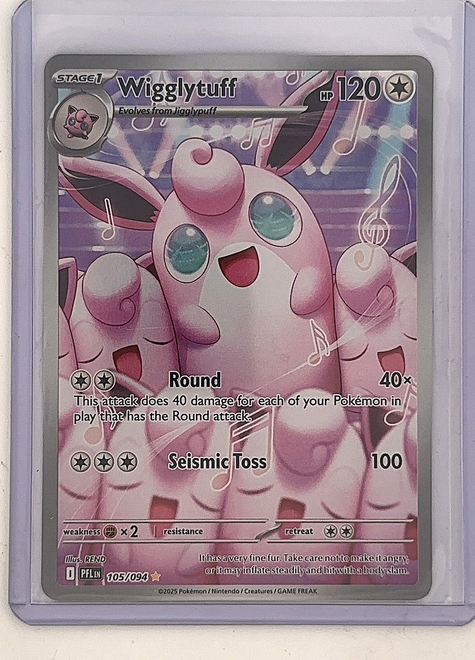 Wigglytuff - 105/094 #105/094 — front