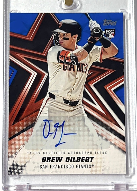2023 Topps Pro Debut Drew Gilbert [Autograph] #PD-136 RC AUTO /150 — front