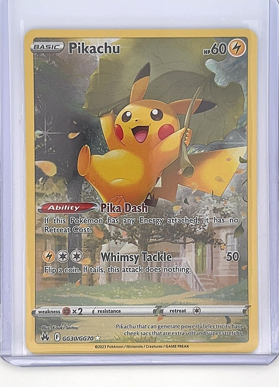 Pikachu #GG30/GG70 — front