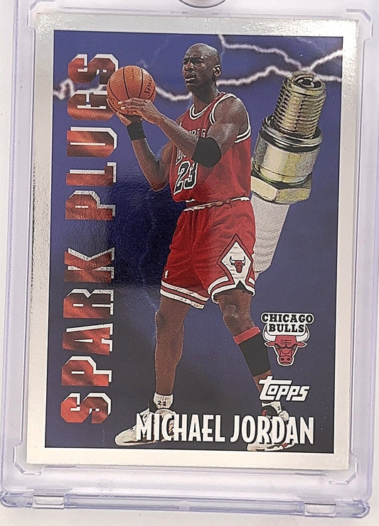 1995 Topps Spark Plugs Michael Jordan #SP2 — front