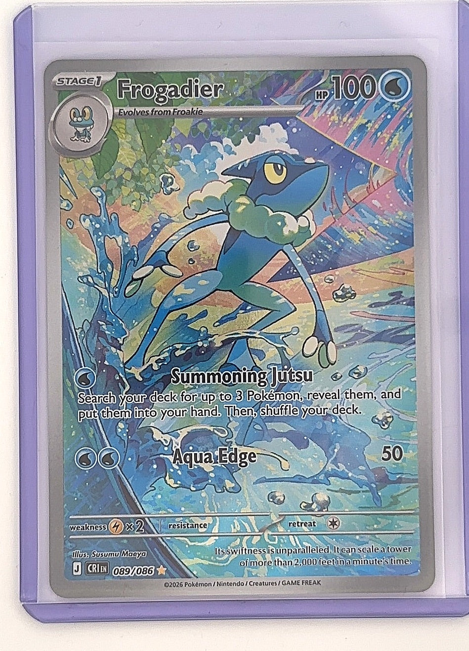 Frogadier - 089/086 #089/086 — front