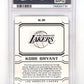 2017 Panini Hoops Kobe Bryant #291 PSA 10 — back