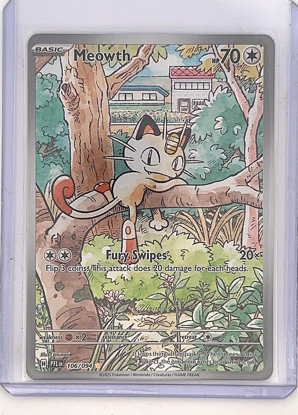 Meowth #106/094 — front