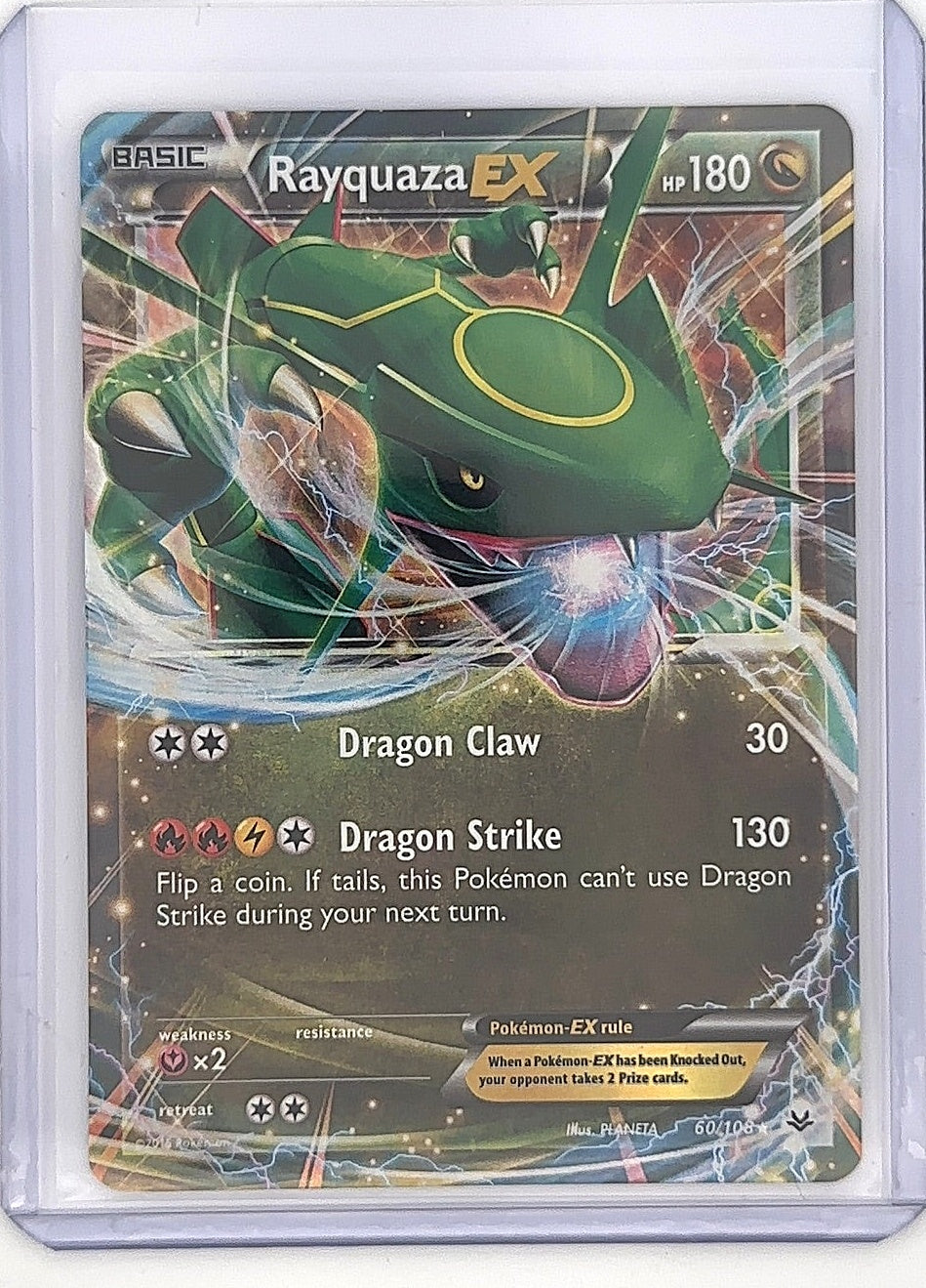 Rayquaza EX (60) #60/108 — front