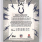 2025 Topps Resurgence Riley Leonard [Blue Surge Signature] #138 — back