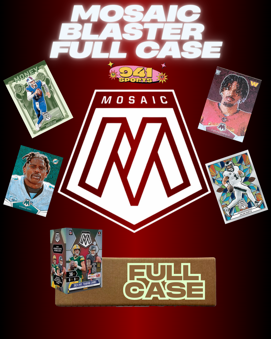 Panini Mosaic Blaster Full Case PYT