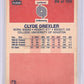 1986 Fleer Clyde Drexler #26 — back