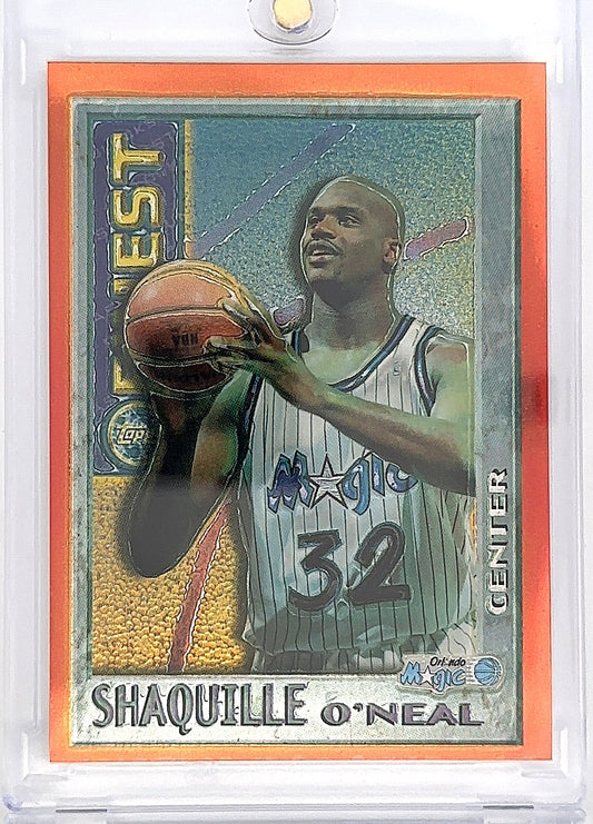 1995 Finest Mystery Shaquille O'Neal [Borderless] #M22 — front