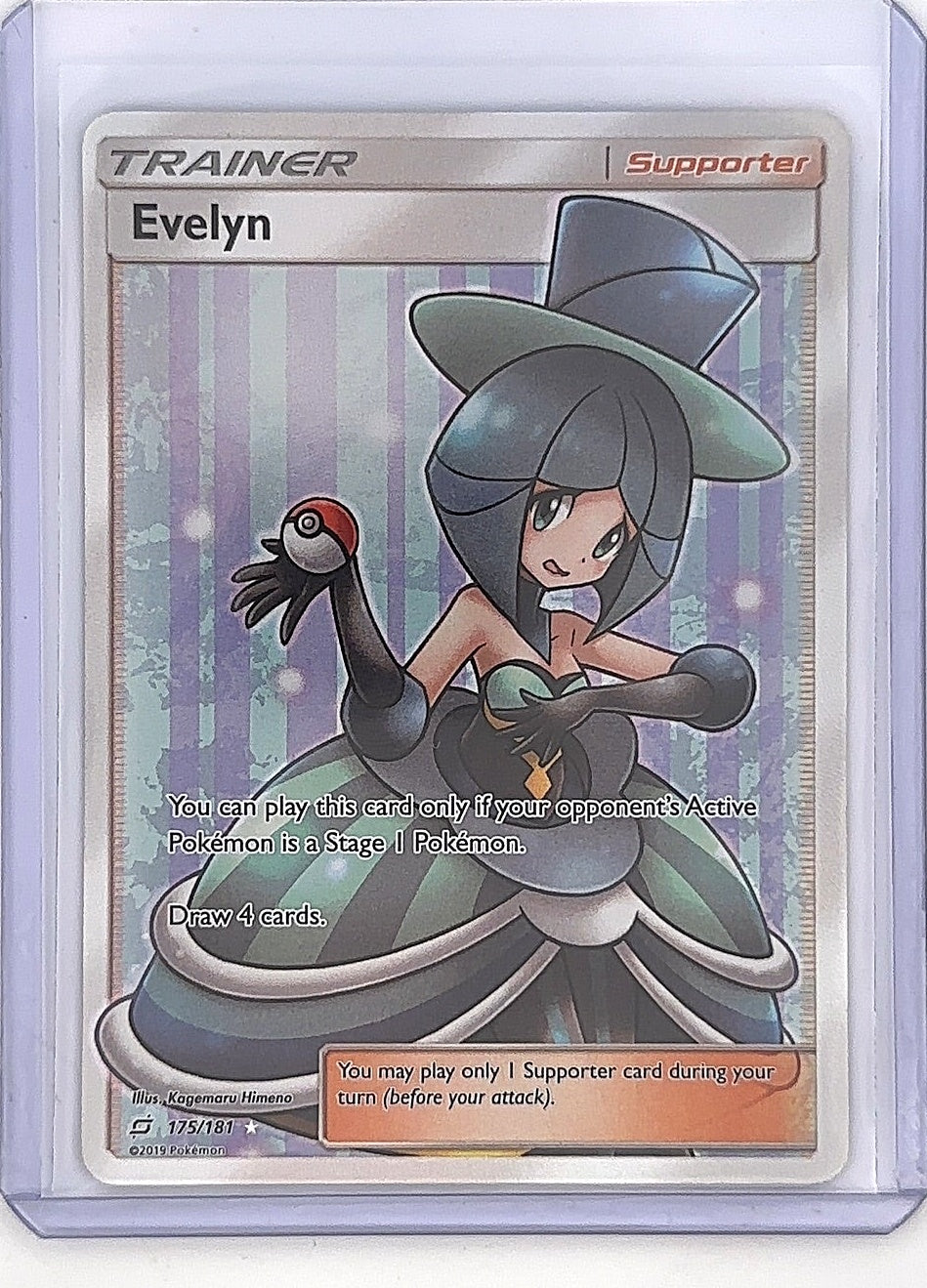 Evelyn (Full Art) #175/181 — front
