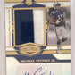 Michael Pittman Jr. Plates & Patches Rookie Patch Auto /99 — front