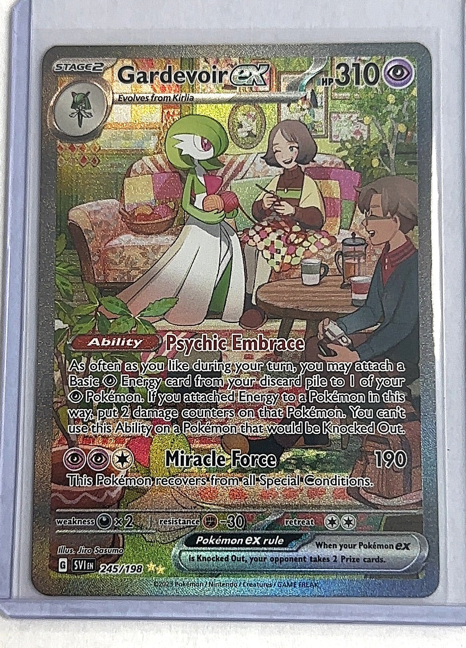 Gardevoir ex - 245/198 #245/198 — front