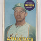1969 Topps Reggie Jackson #260 — front