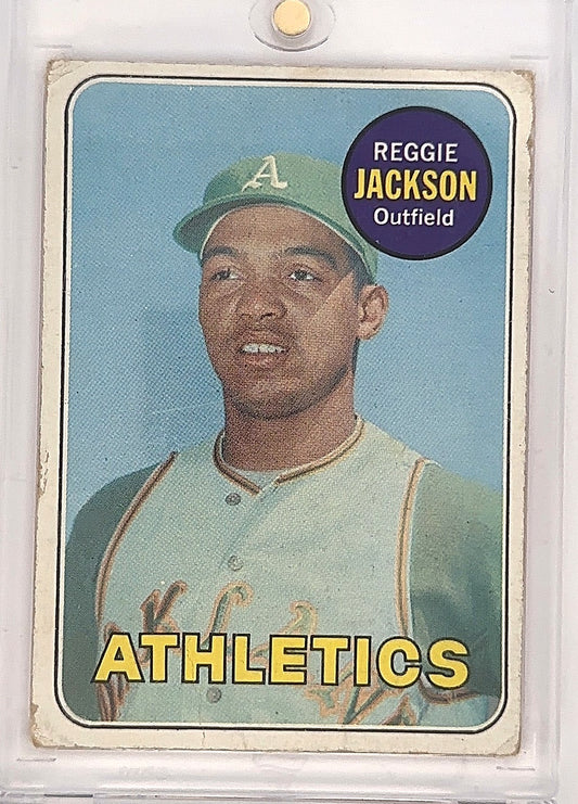 1969 Topps Reggie Jackson #260 — front