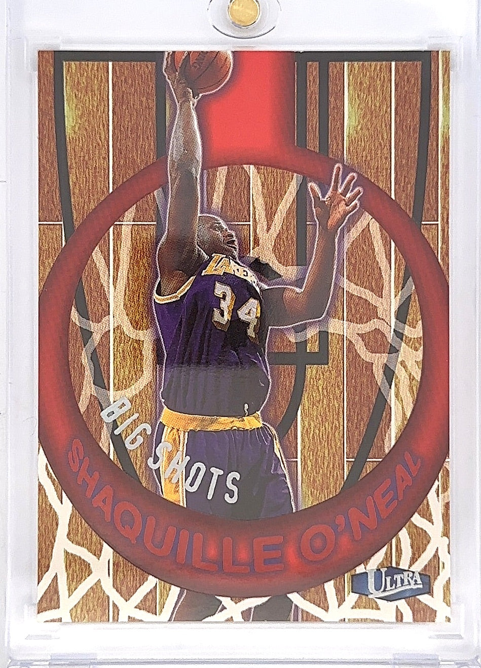1997 Ultra Big Shots Shaquille O'Neal #3 — front
