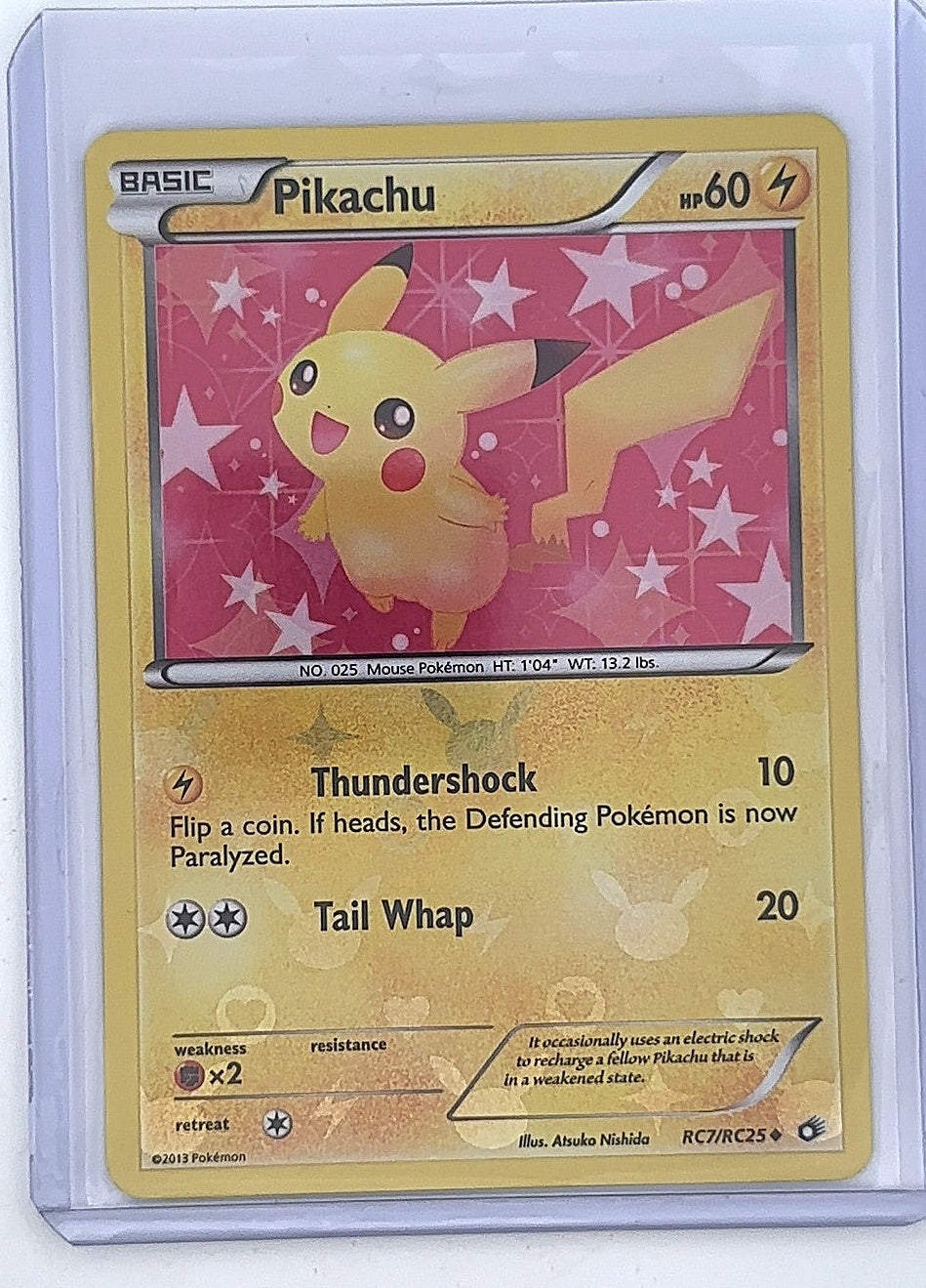 Pikachu #RC7/RC25 — front