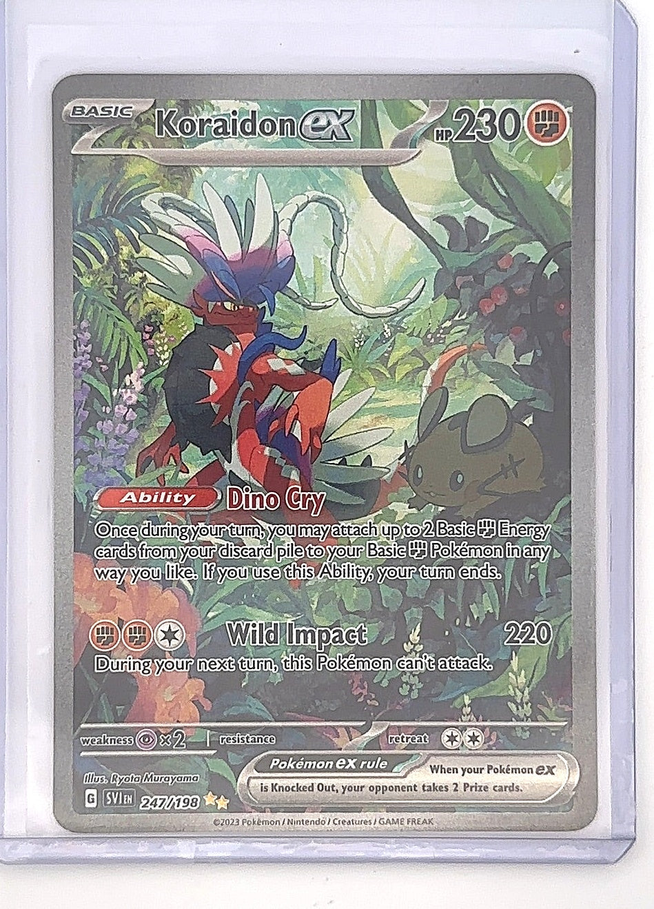 Koraidon ex - 247/198 #247/198 — front