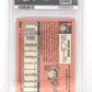 2018 Topps Heritage Shohei Ohtani #600 PSA 8 — back