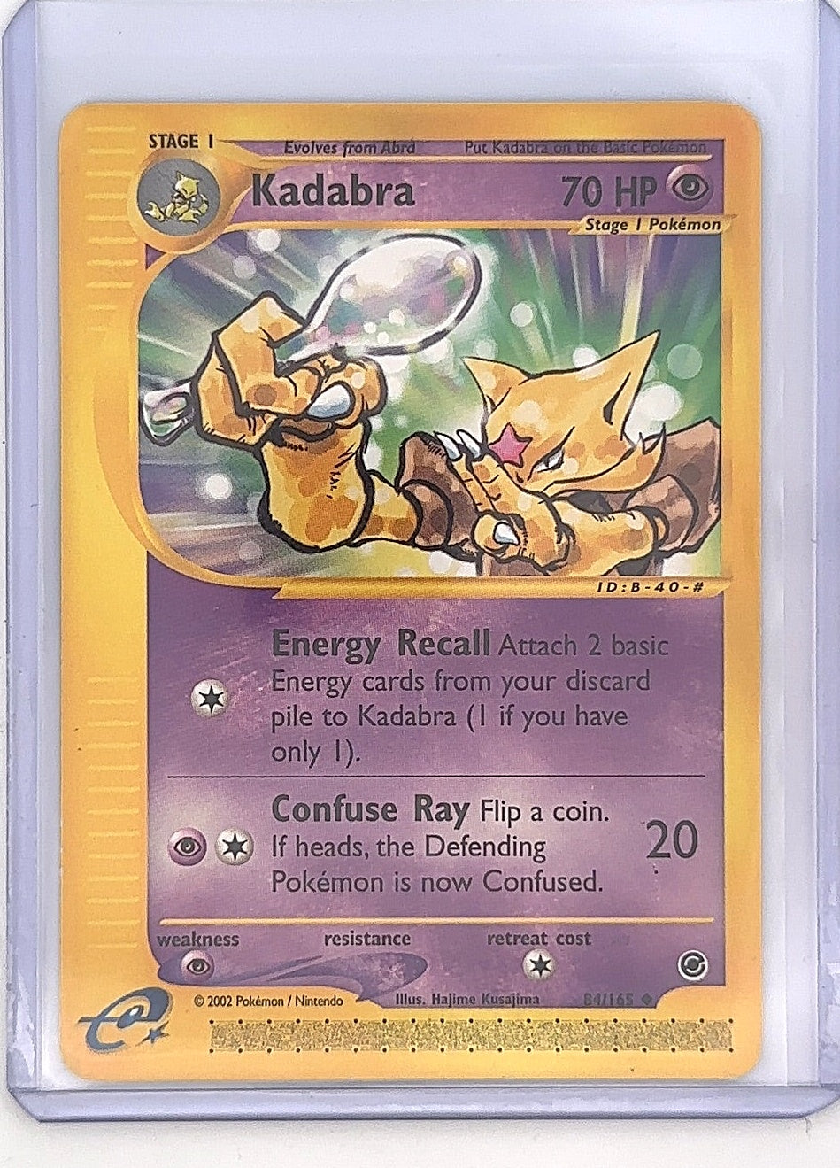 Kadabra #084/165 — front