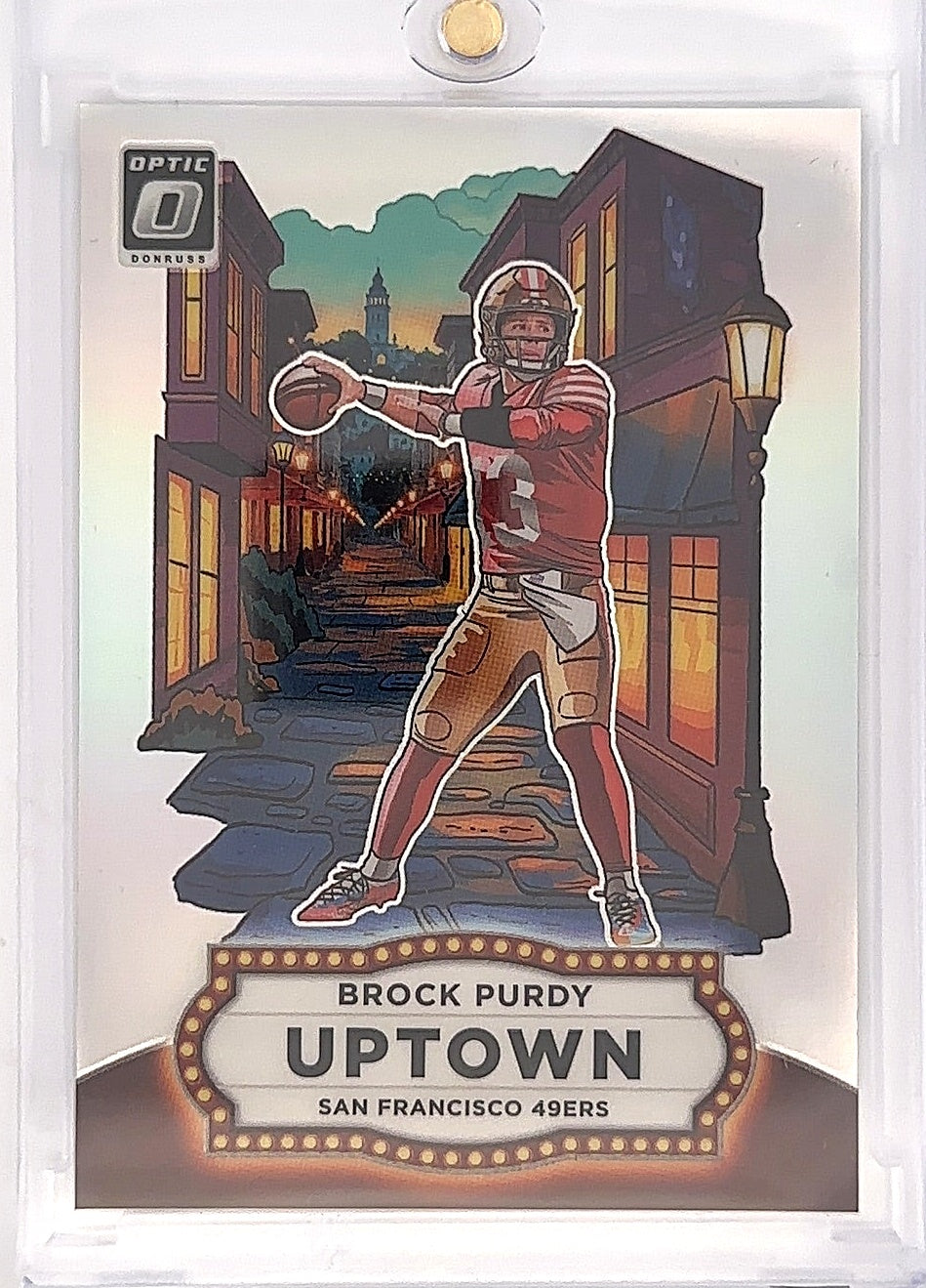 2025 Panini Donruss Optic Uptown Brock Purdy #4 — front