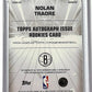 2025 Topps Chrome Autograph Issue Rookie Nolan Traore [Refractor] #TAUR2-NT AUTO — back