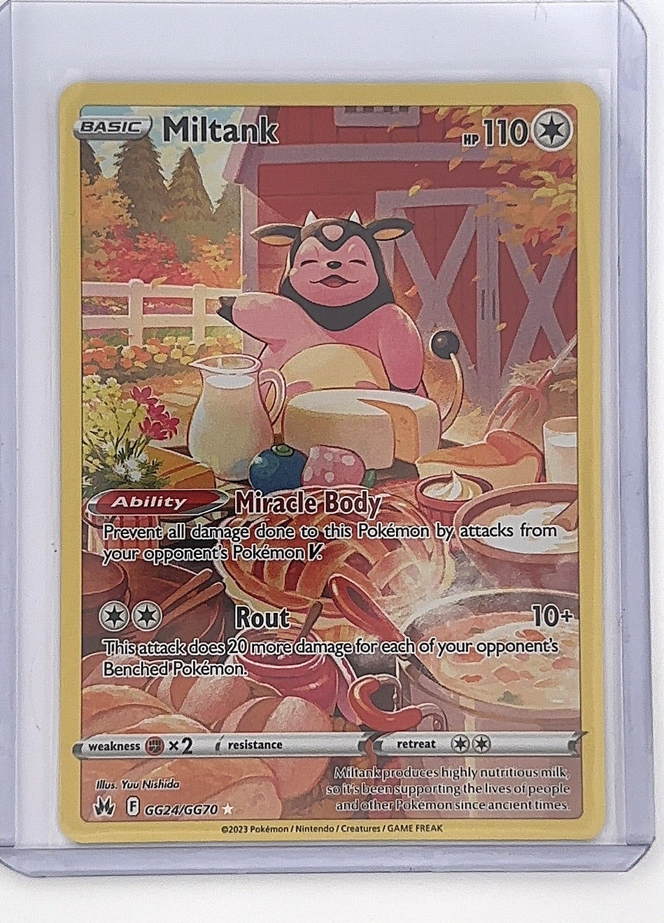 Miltank #GG24/GG70 — front