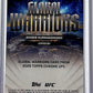 Khabib Nurmagomedov Global Warriors /25 — back