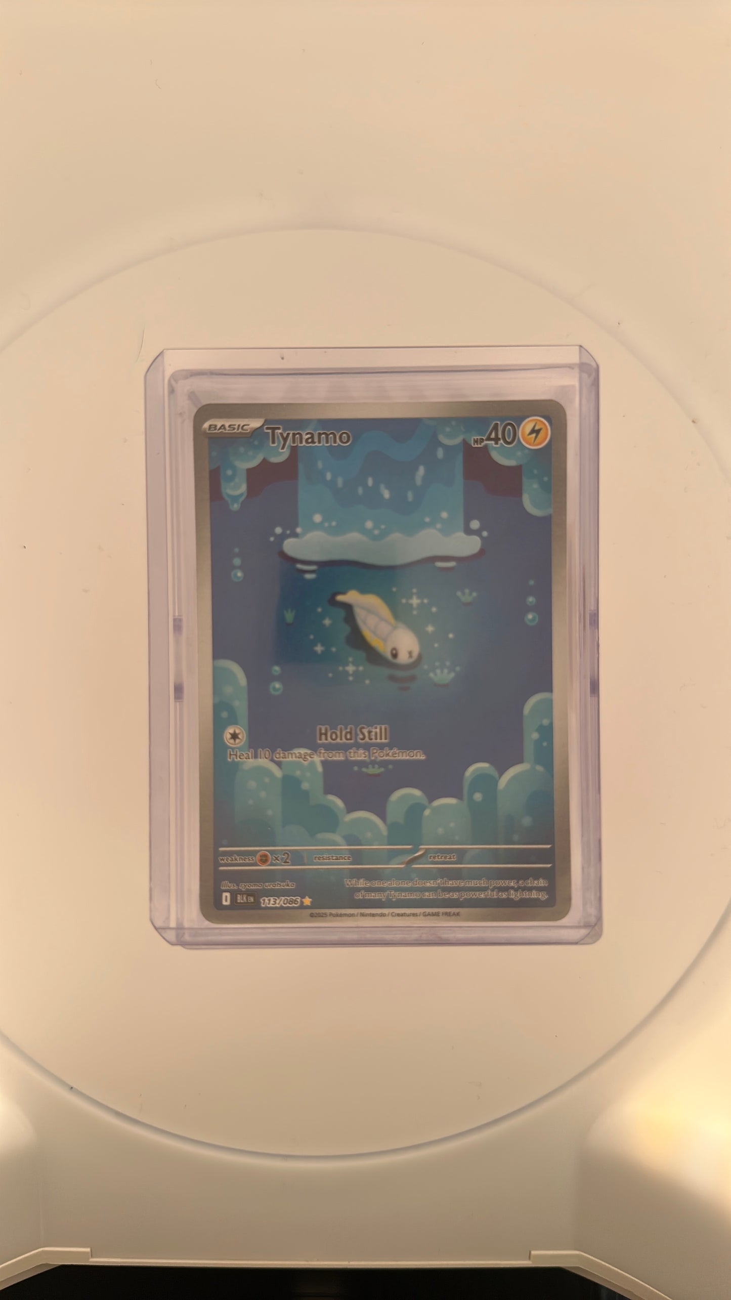 Tynamo - 113/086 SV: Black Bolt #113/086 — front