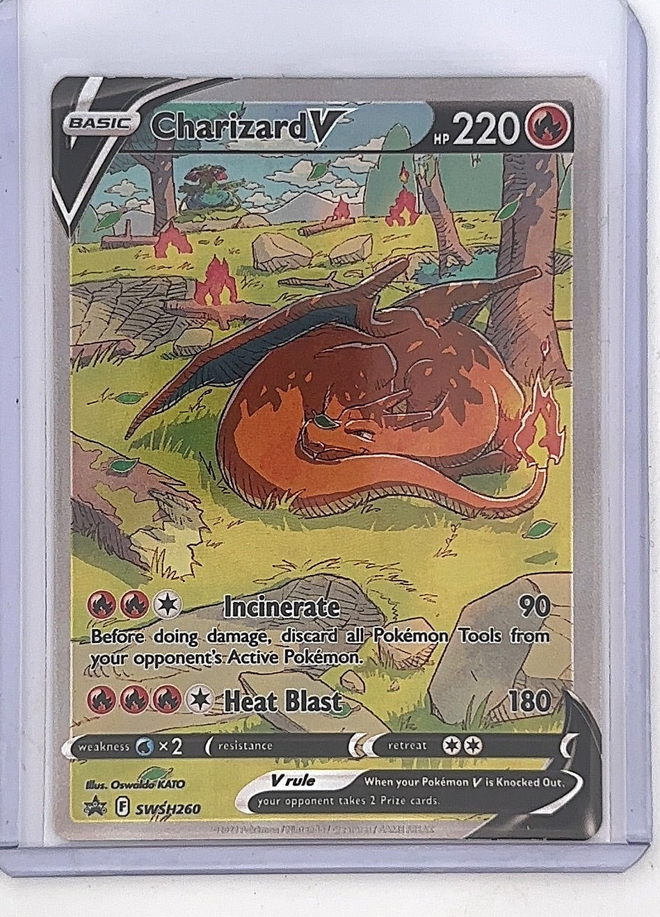 Charizard V - SWSH260 #SWSH260 — front