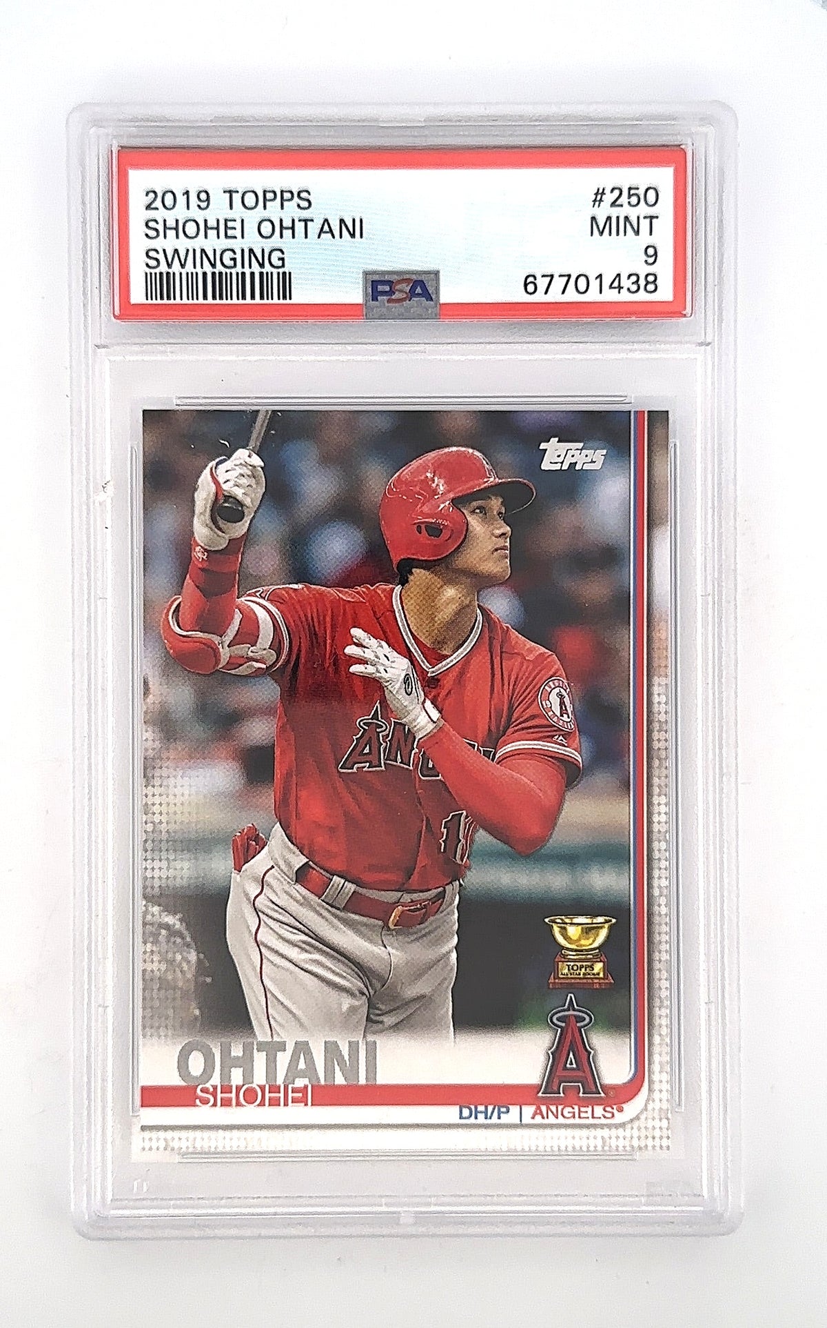 Shohei Ohtani 2019 Topps PSA MINT 9 — front